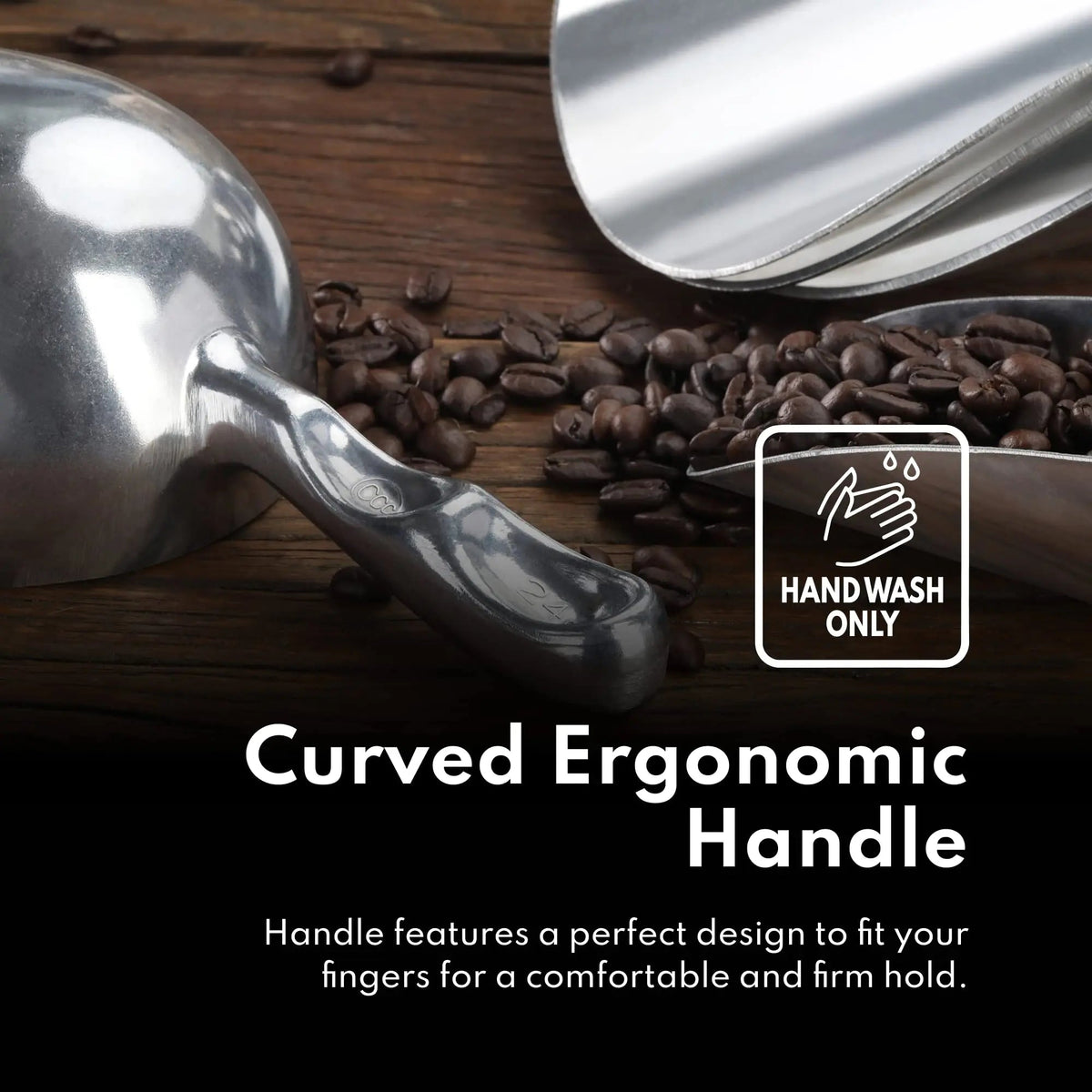Stainless Steel Ice Scoop