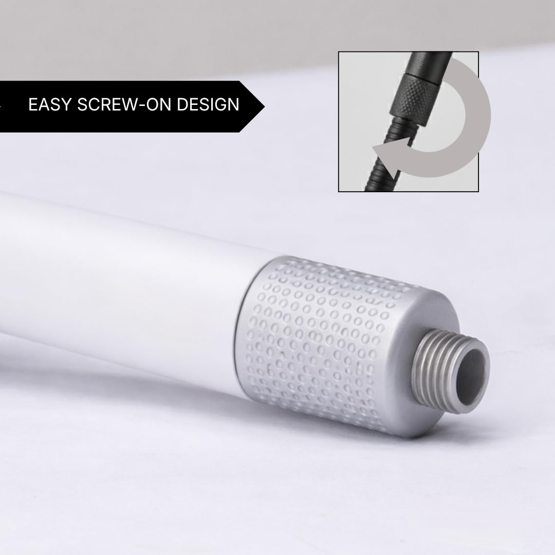 Handheld Filtered Shower Head with Rainfall Spray