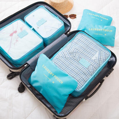 Travel Packing Cubes – 6 Pieces