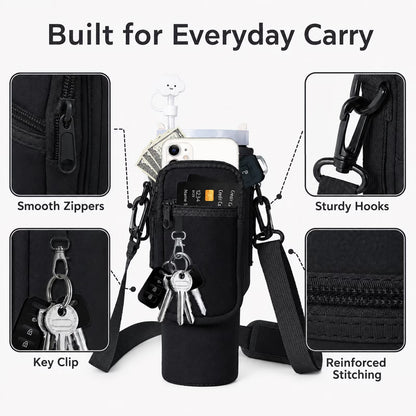 Phone Pocket Bottle Carrier