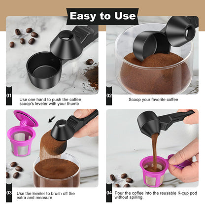 Coffee Measuring Scoop – 3 Pieces
