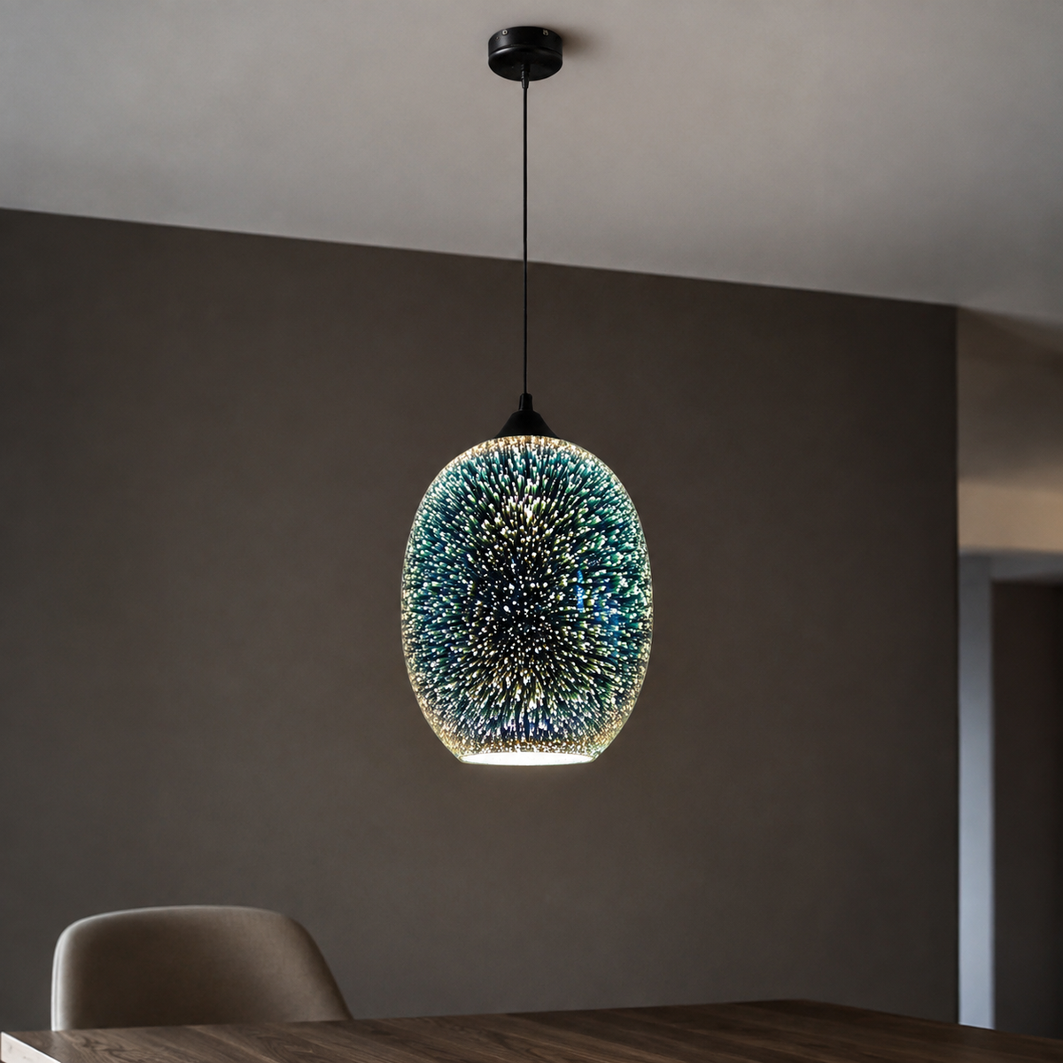Starburst Pendant Light