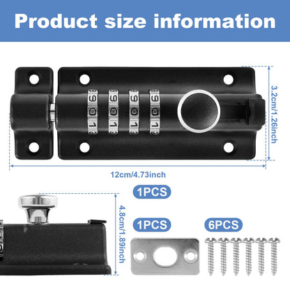 Combination Gate Latch