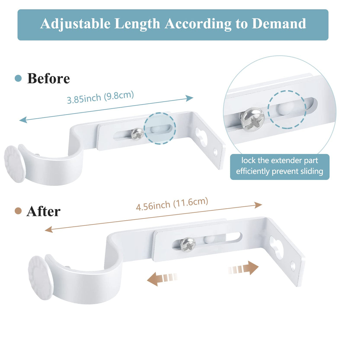 Elegant Curtain Bracket