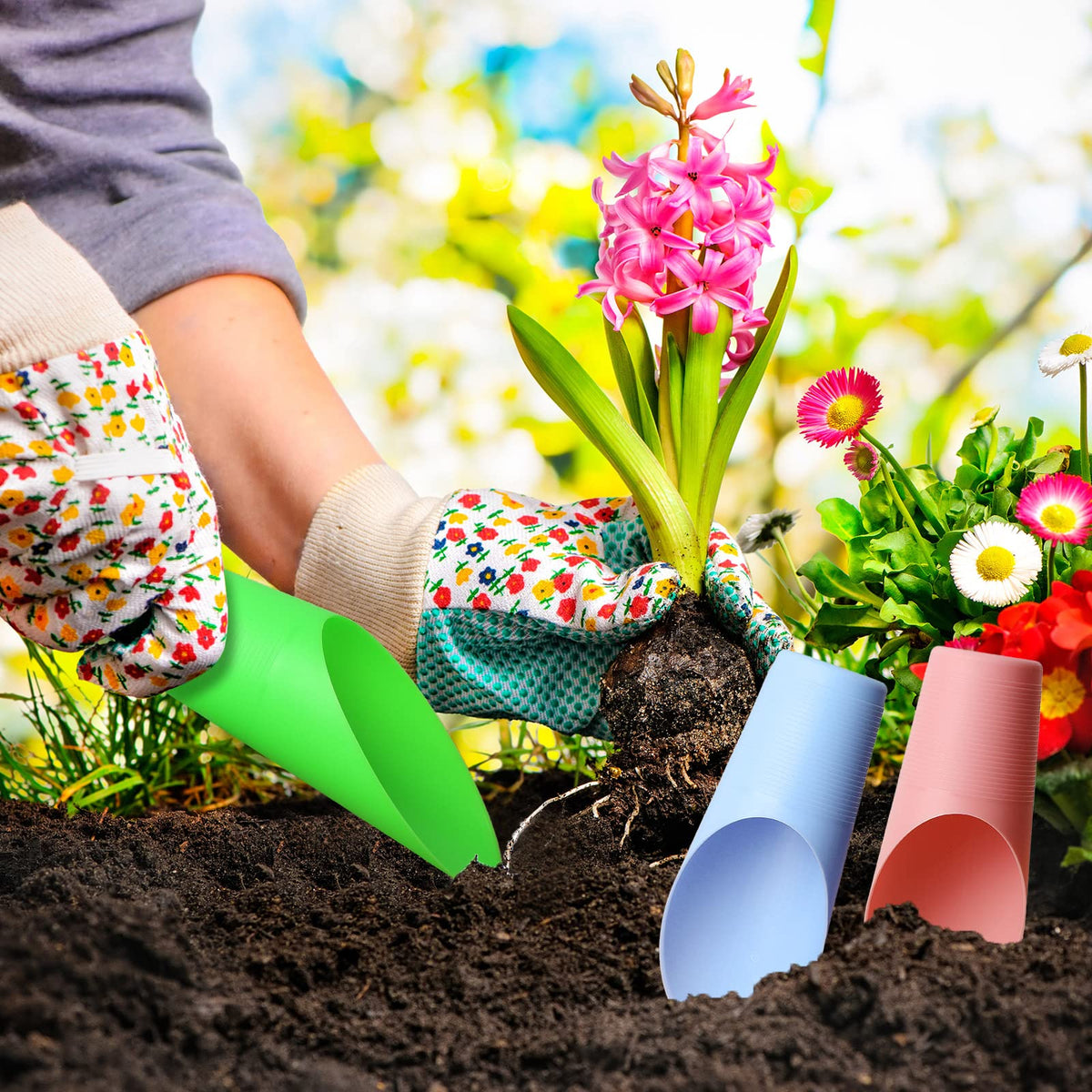 Bonsai Soil Scoops Mini Garden Shovel Set