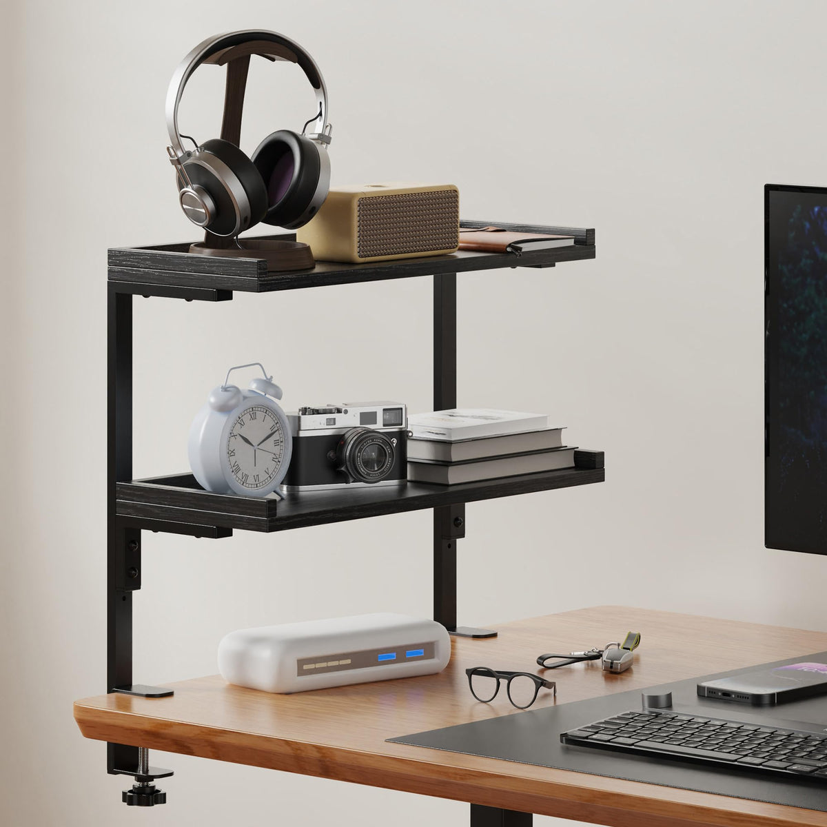 Clamp Desk Shelf