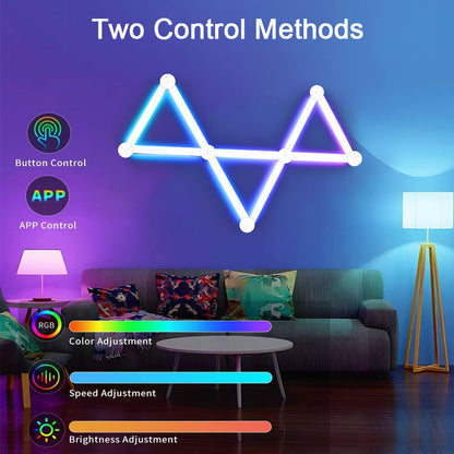 Modular RGB Wall Lights