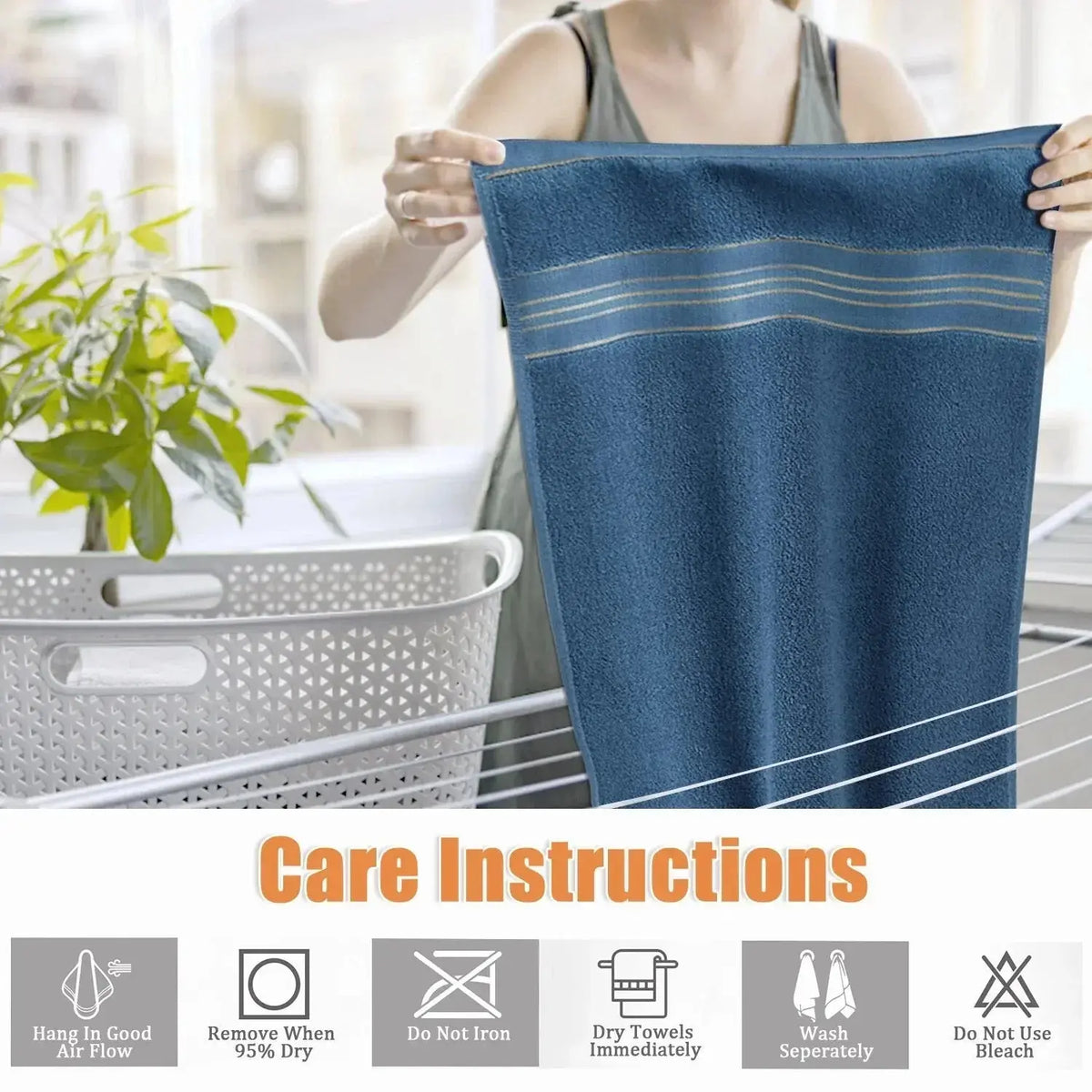 Thickened Soft Absorbent Face Hand Towel – 3 Pieces