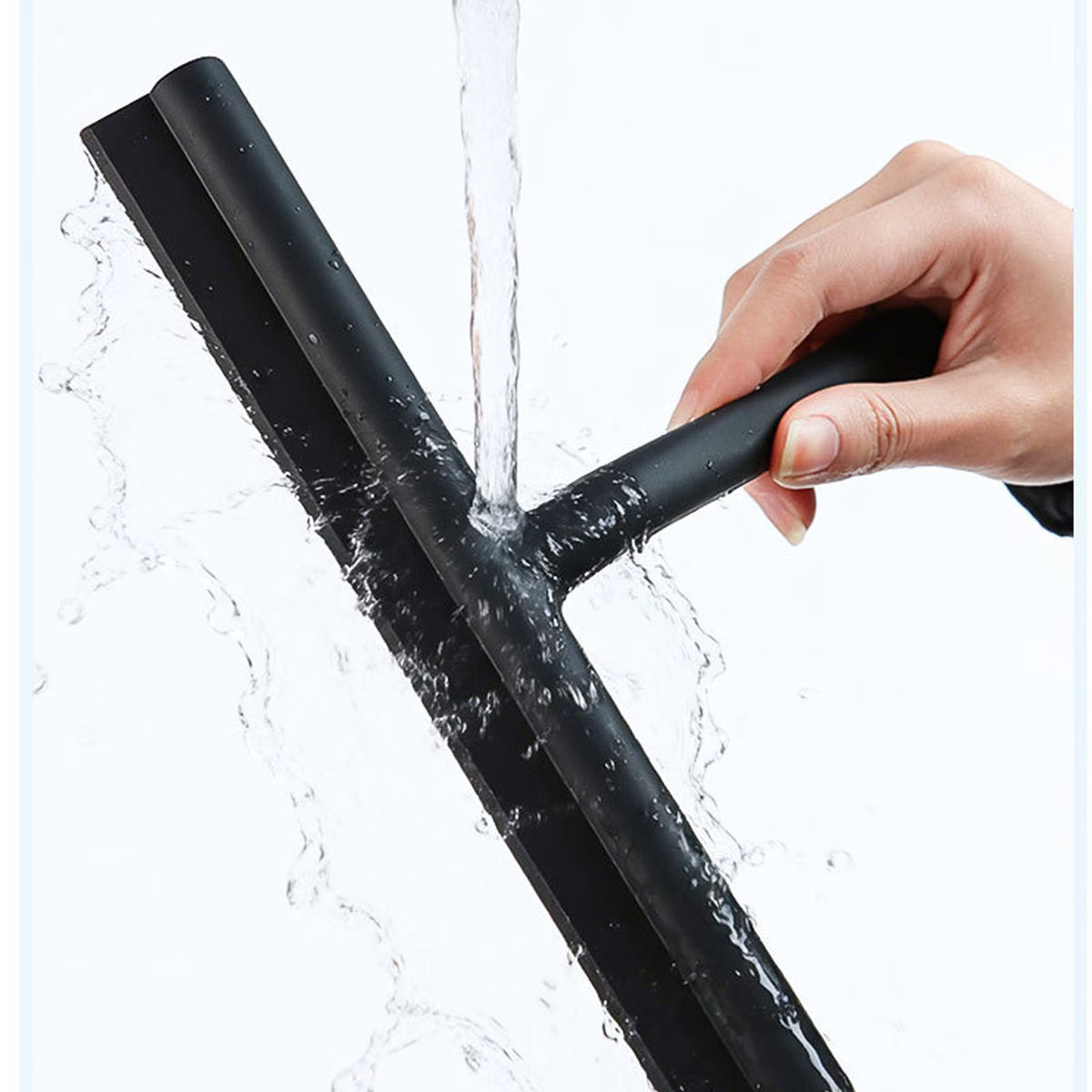 Modern Shower Squeegee with Silicone Blade