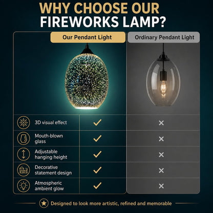 Starburst Pendant Light