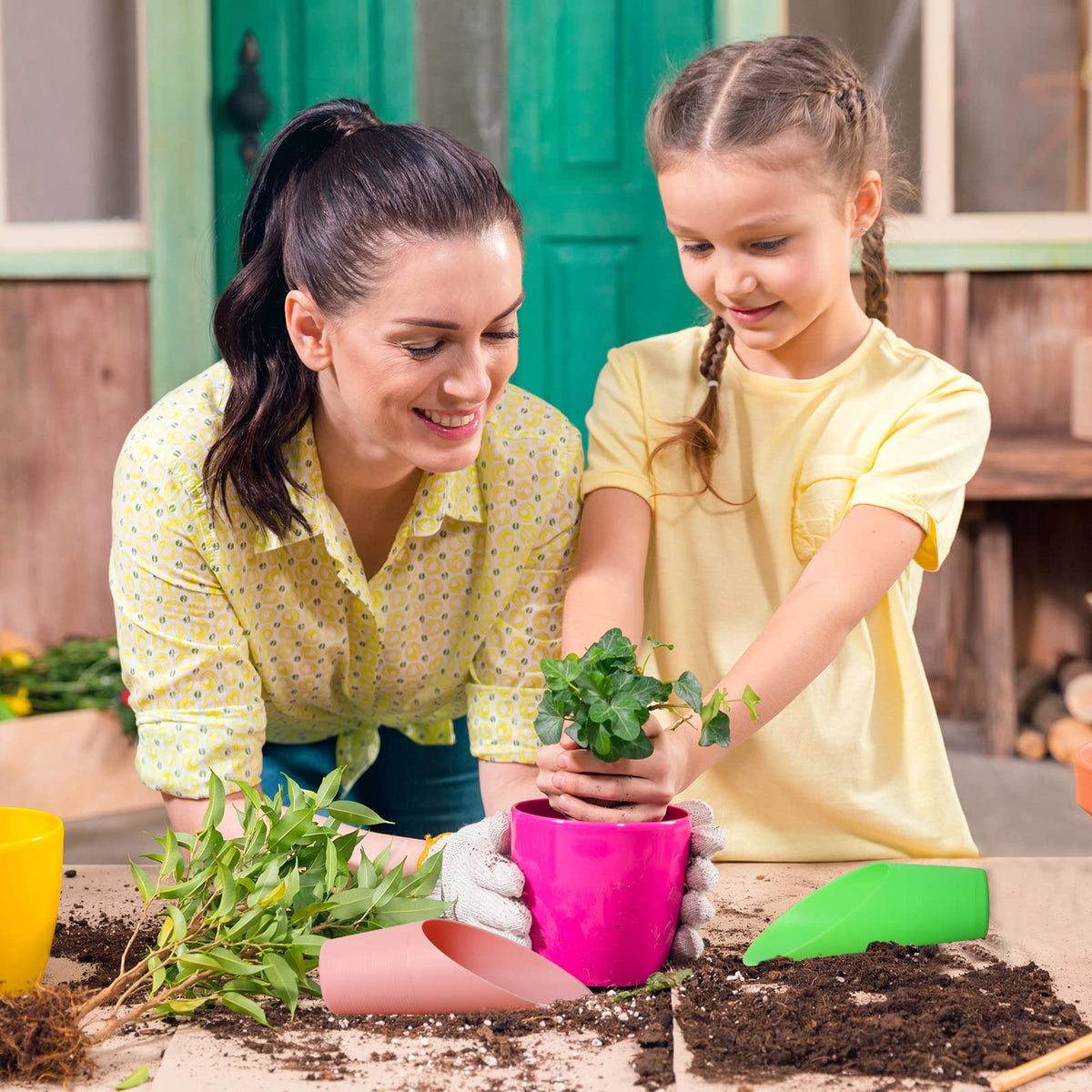 Bonsai Soil Scoops Mini Garden Shovel Set
