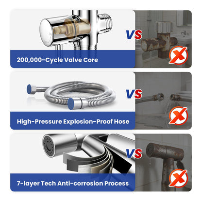 Stainless Bidet Sprayer Set
