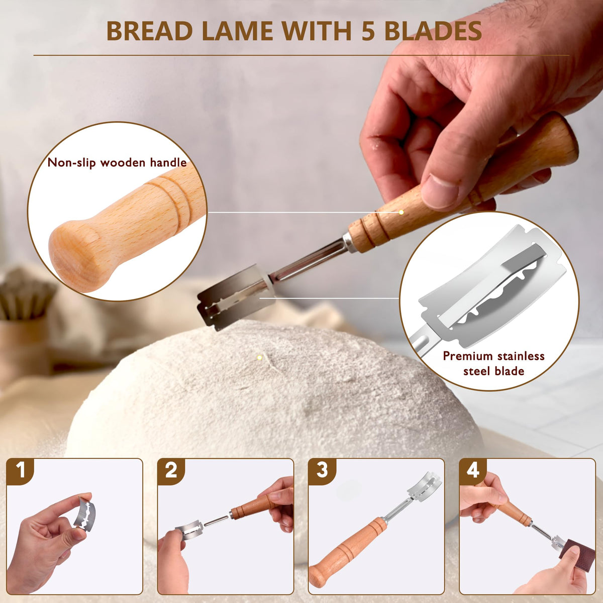Sourdough Starter Kit – 19 Pieces