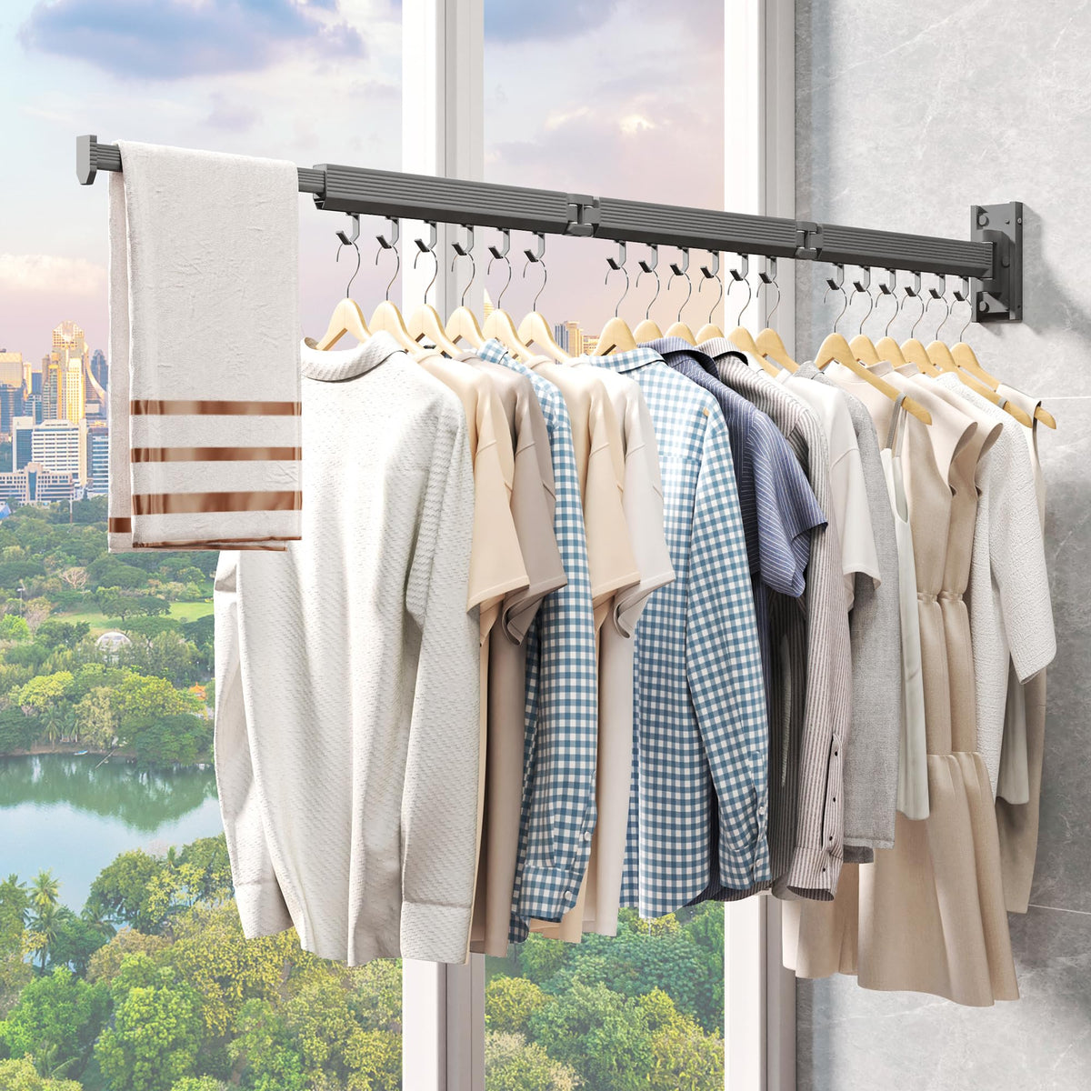 Retractable Laundry Hanger
