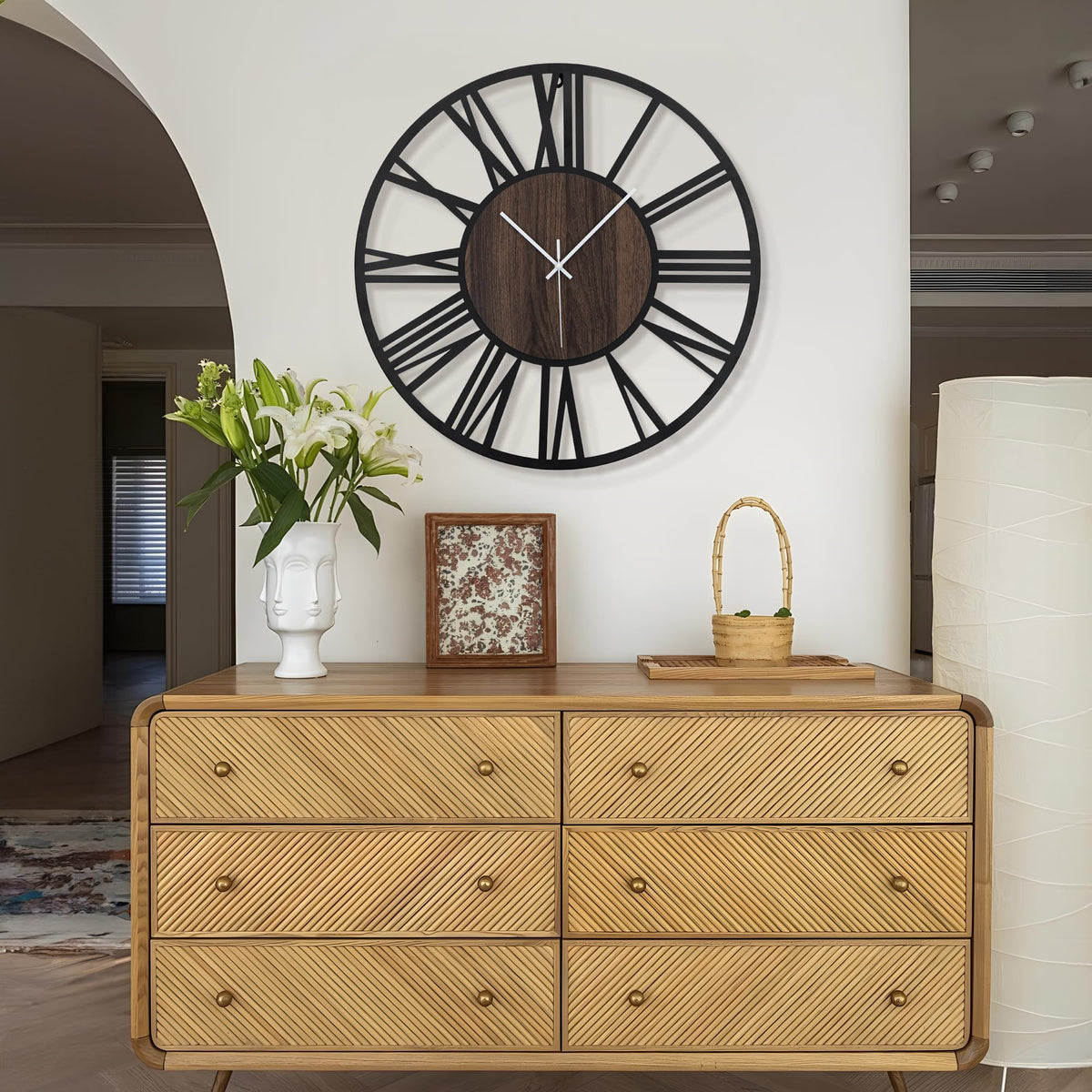3D Roman Wall Clock