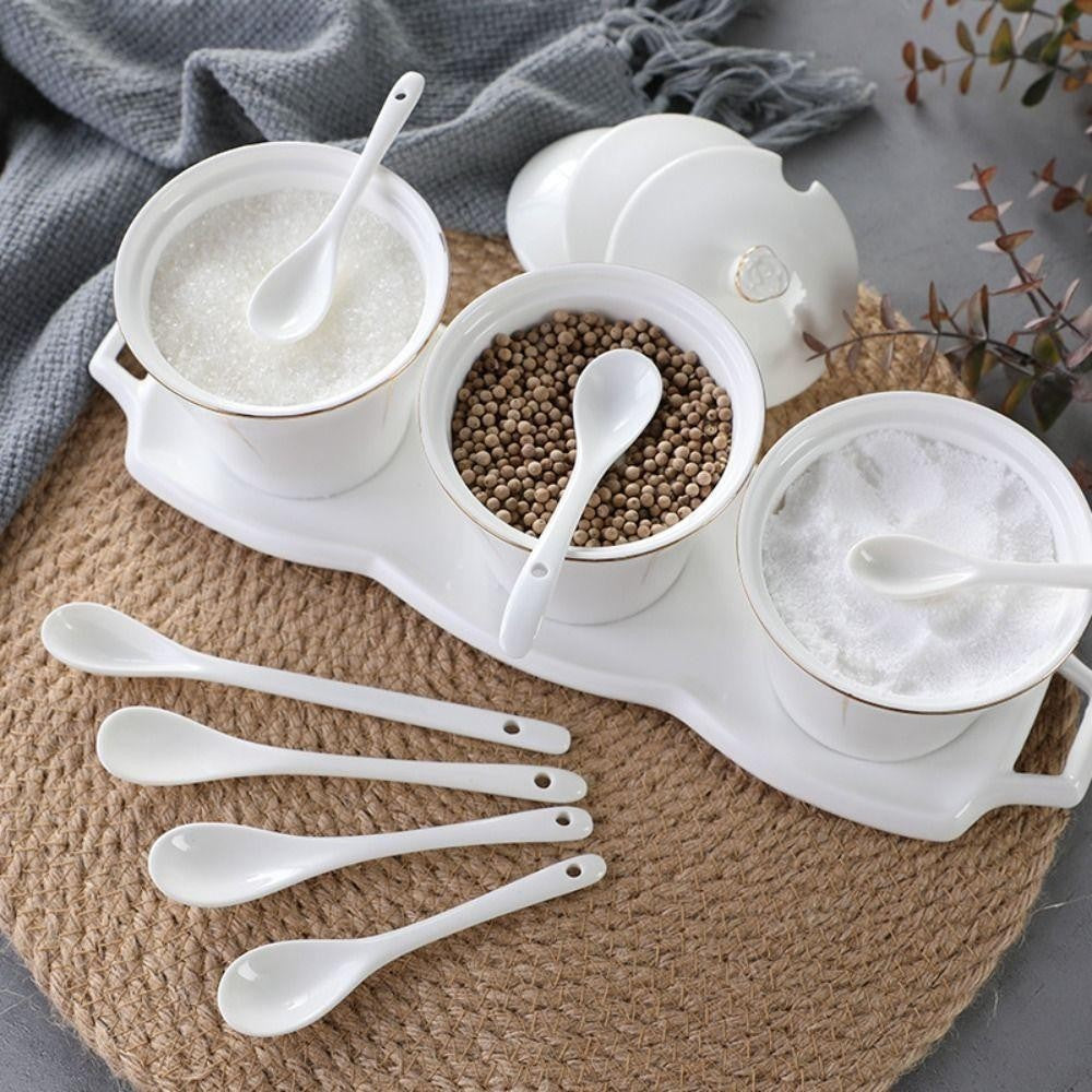 Ceramic Tea Spoon – 6 Pieces