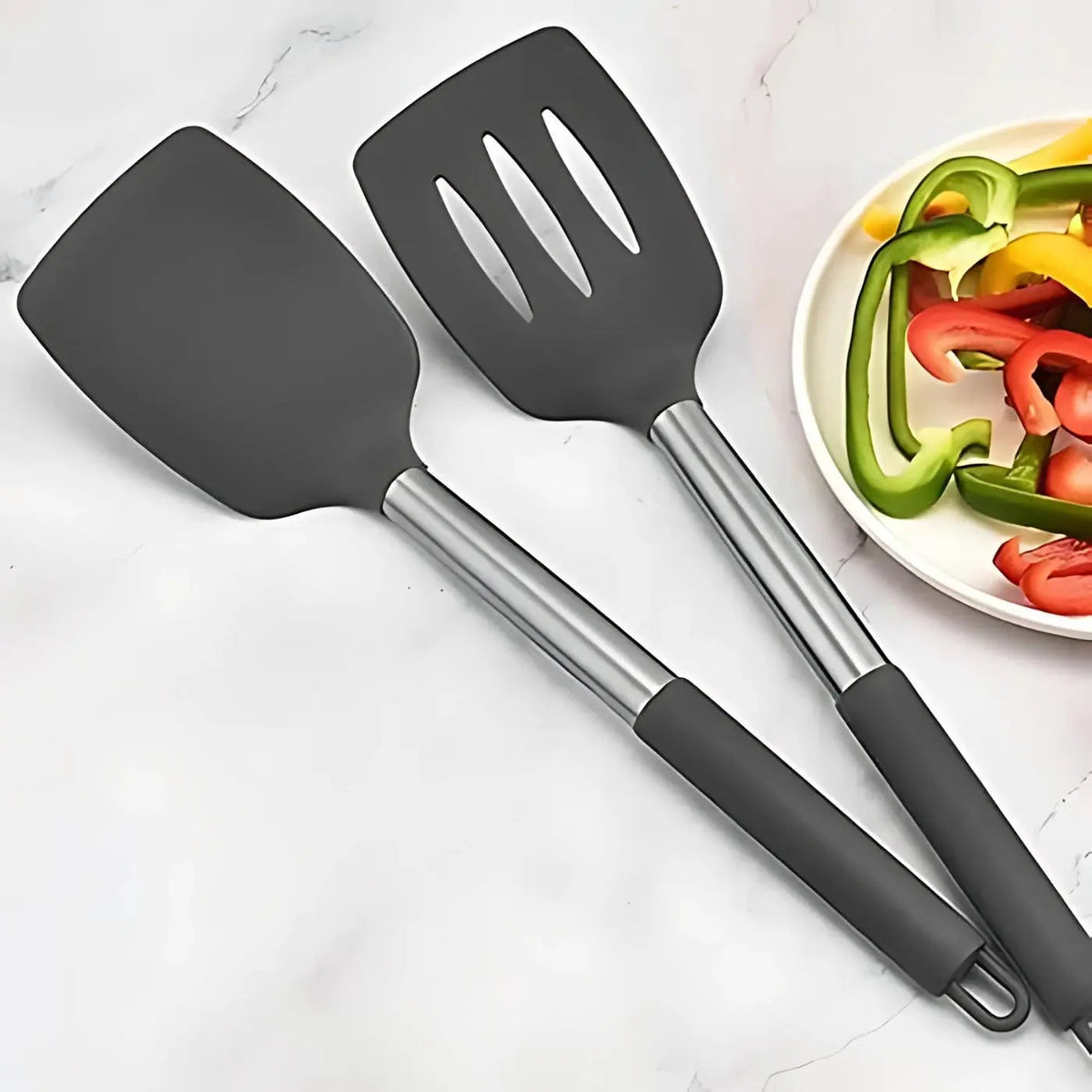 Silicone Spatula Set – 2 Pieces