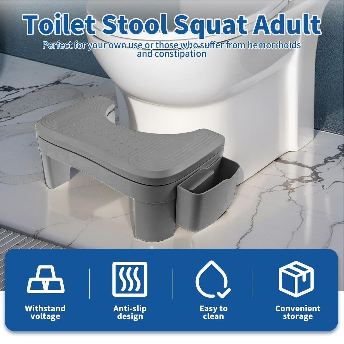 Toilet Footrest Stool
