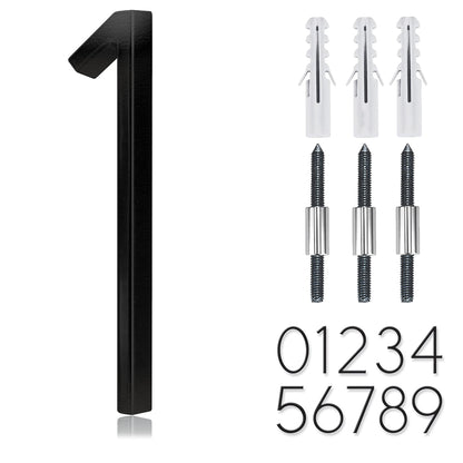 Stainless Steel Floating House Number