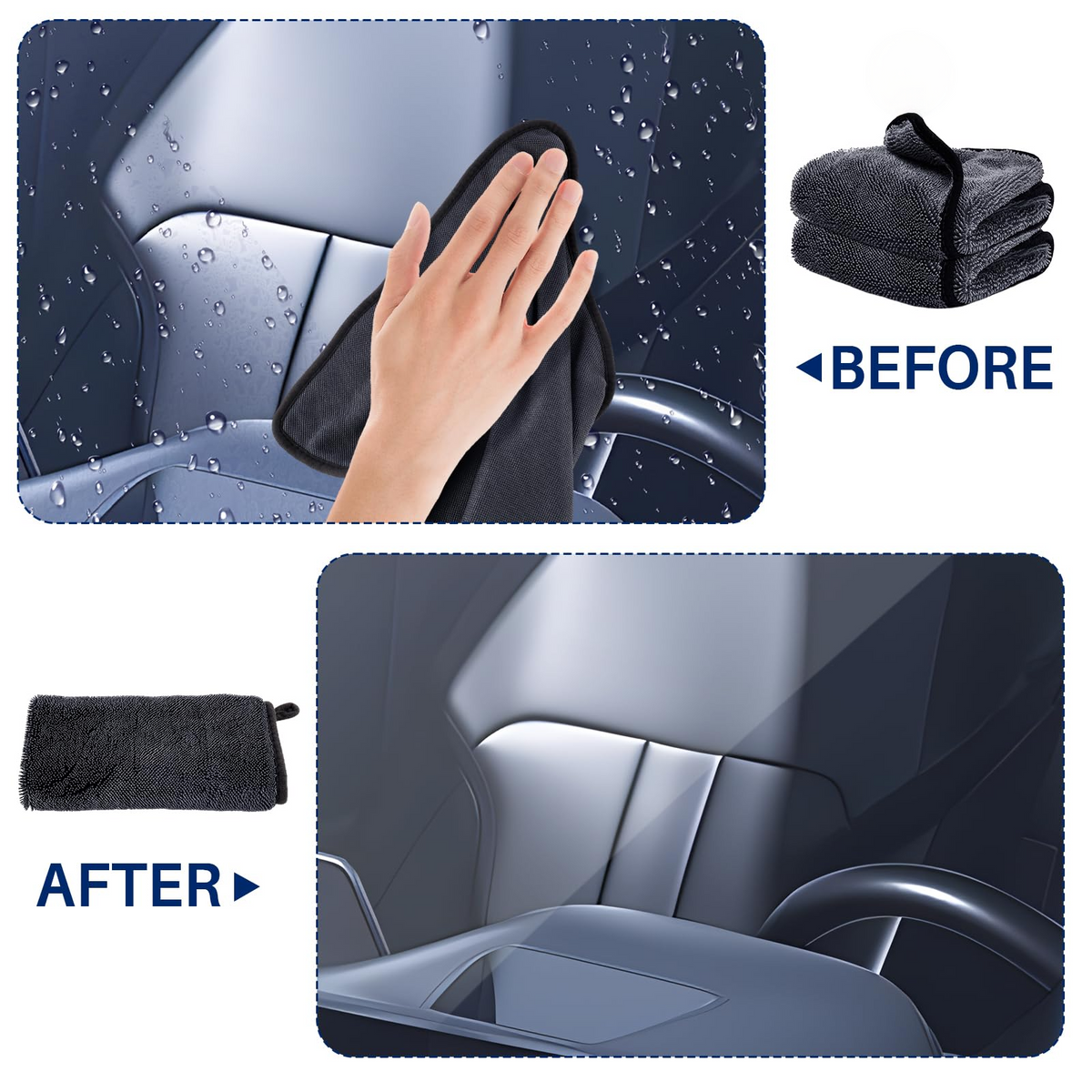 Absorbent Bath Drying Towel