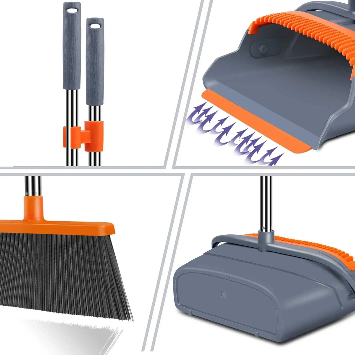 Upright Broom Set