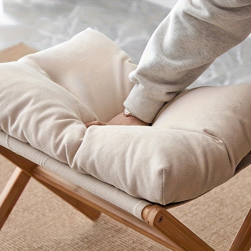 Wooden Footstool Bench