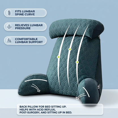 Reading Lounge Cushion with Side Pockets