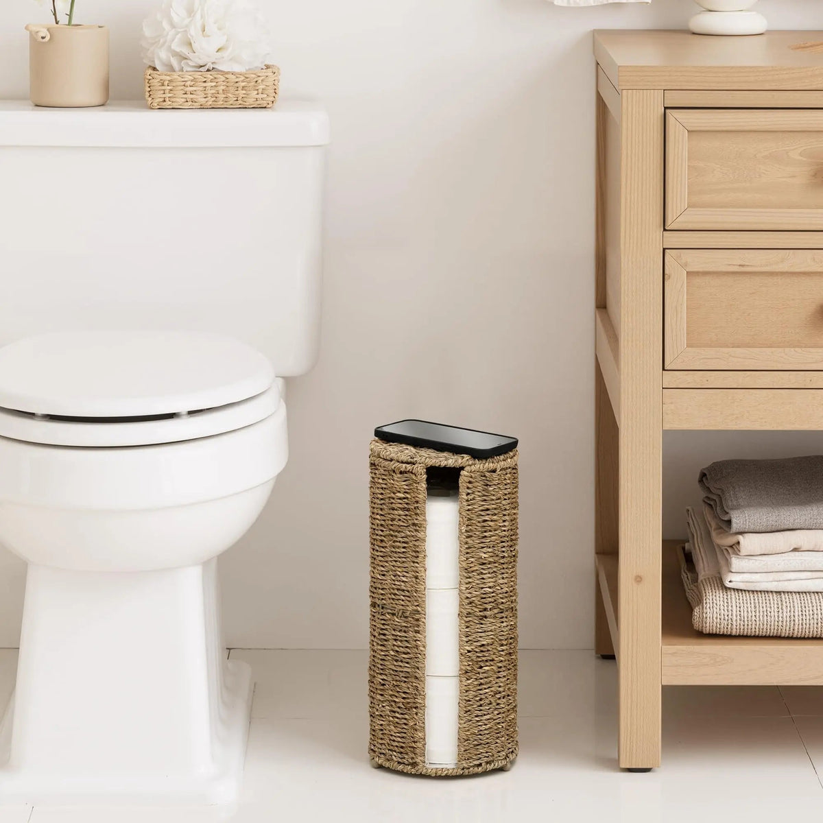 Rope Toilet Paper Holder