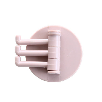 Rotating Adhesive Hooks – 3 Pieces