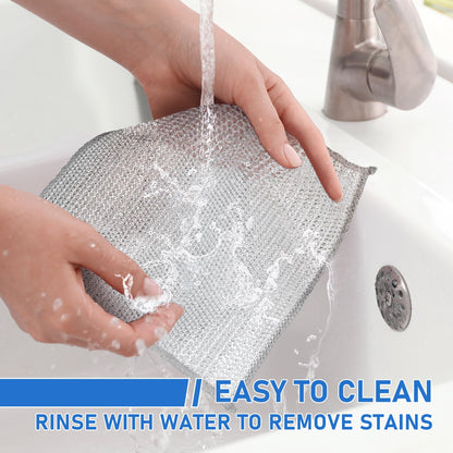 Non Scratch Dual Texture Dishcloth – 30 Pieces