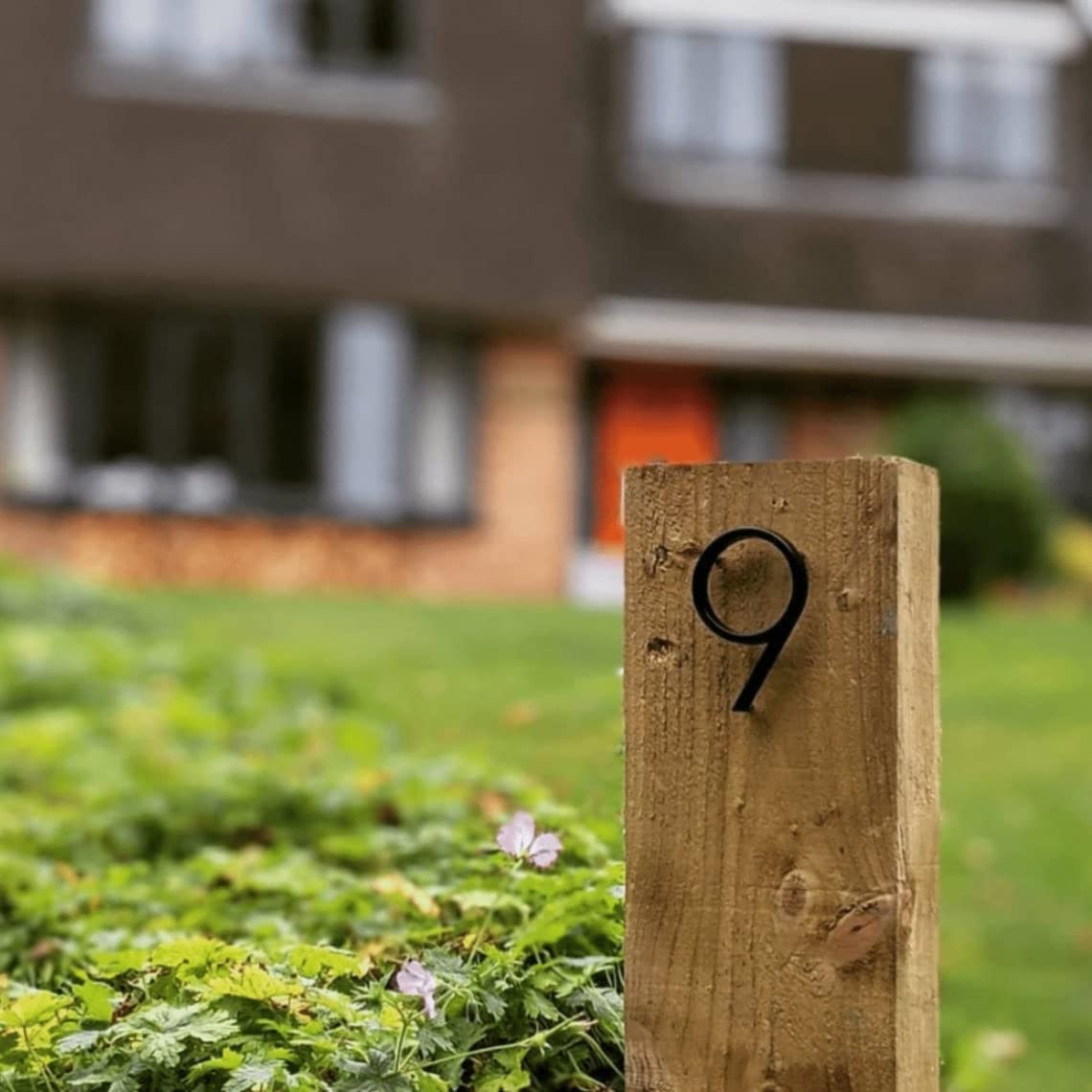 Stainless Steel Floating House Number