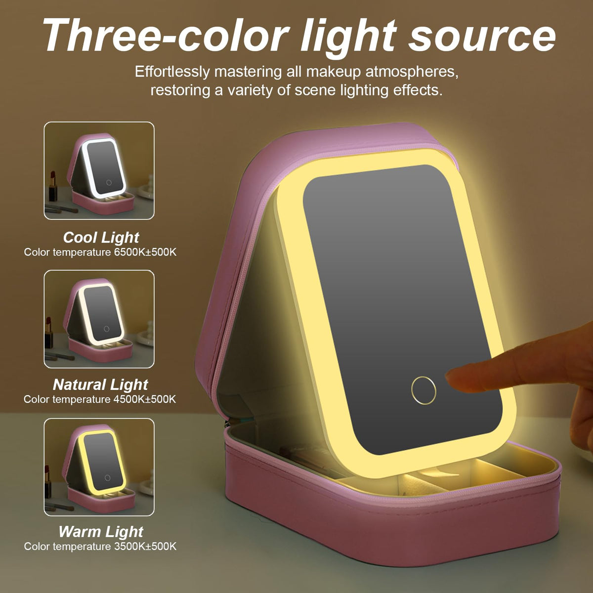 LED Makeup Case