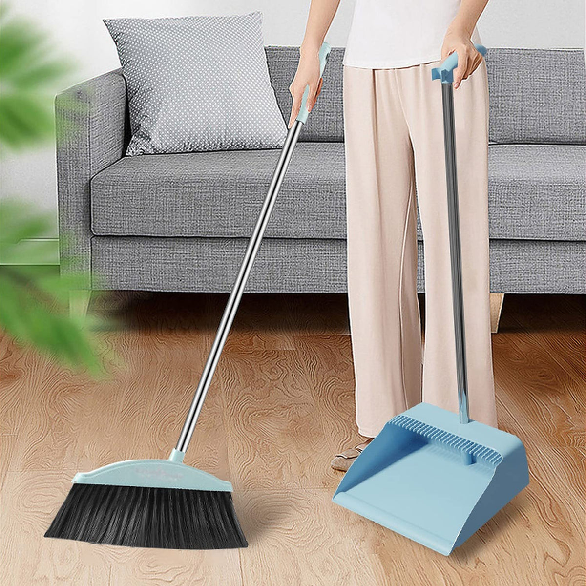 Broom and Dustpan Set