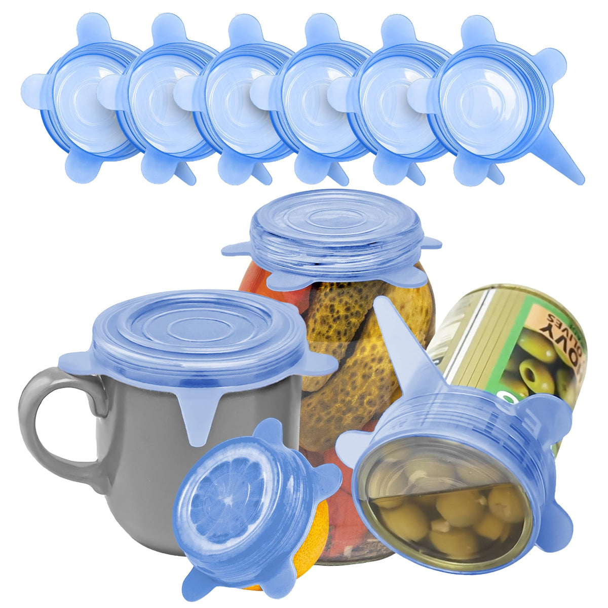 Reusable Jar Covers – 12 Pieces