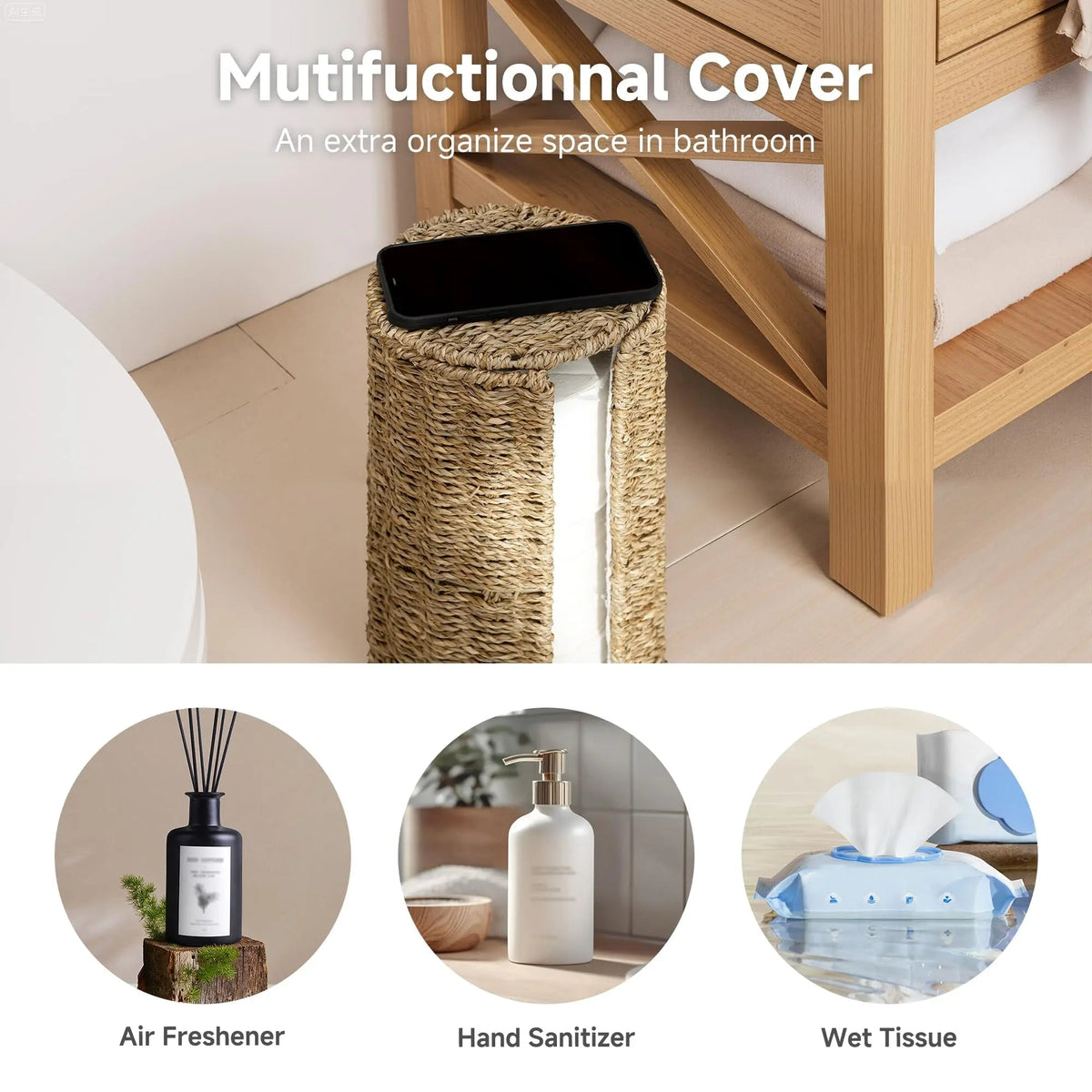 Rope Toilet Paper Holder