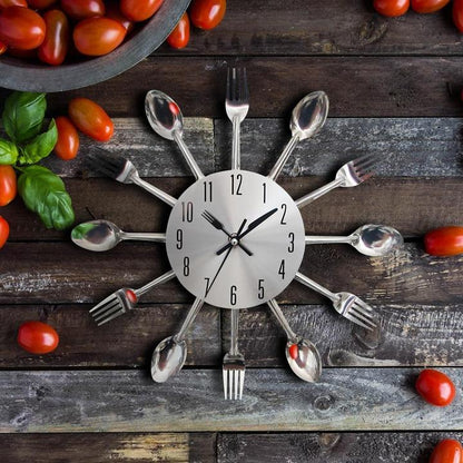 Cutlery Wall Clock