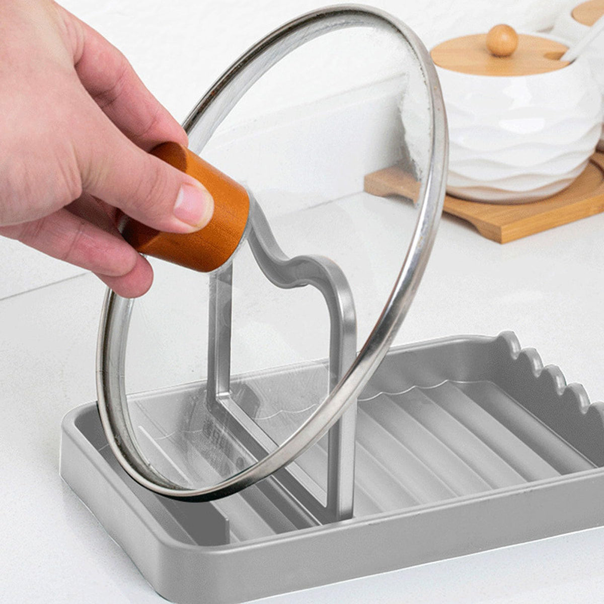 Pot Lid Holder