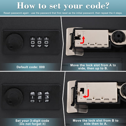 Wall Mounted Key Cabinet