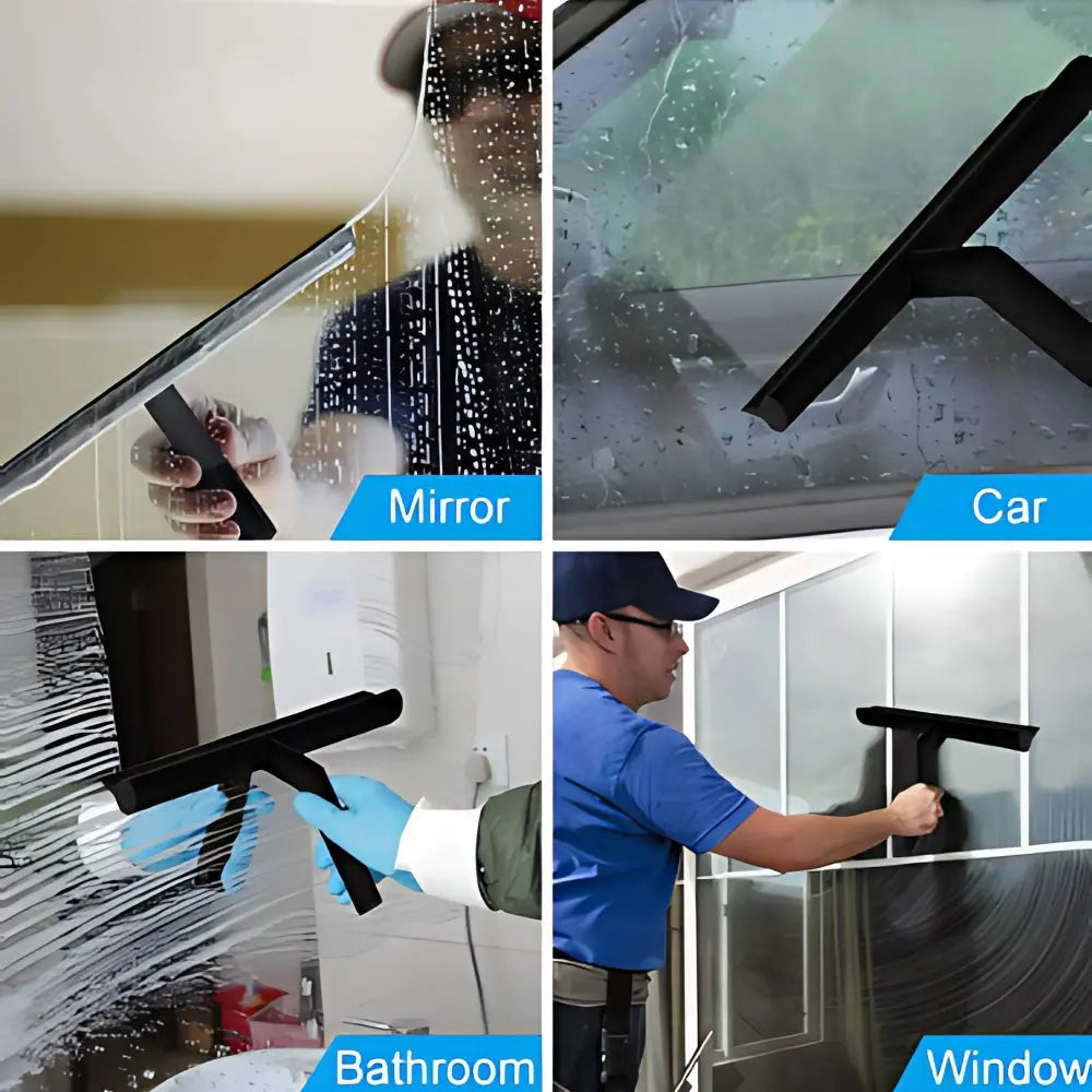 Modern Shower Squeegee with Silicone Blade