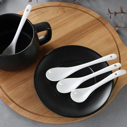 Ceramic Tea Spoon – 6 Pieces
