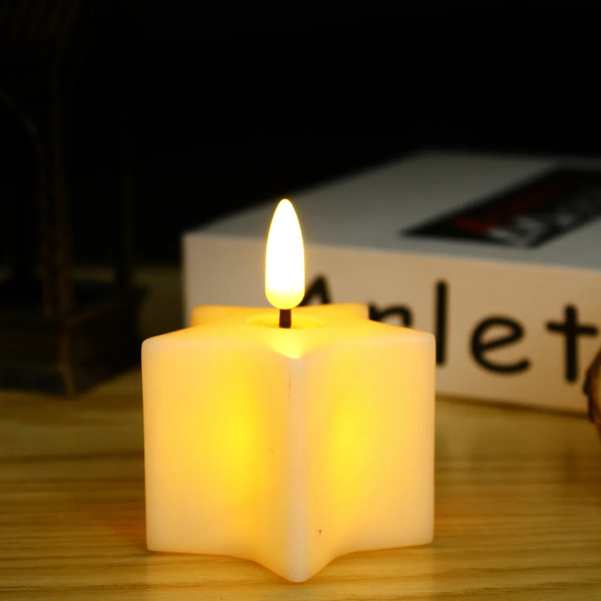 Cube LED Candle