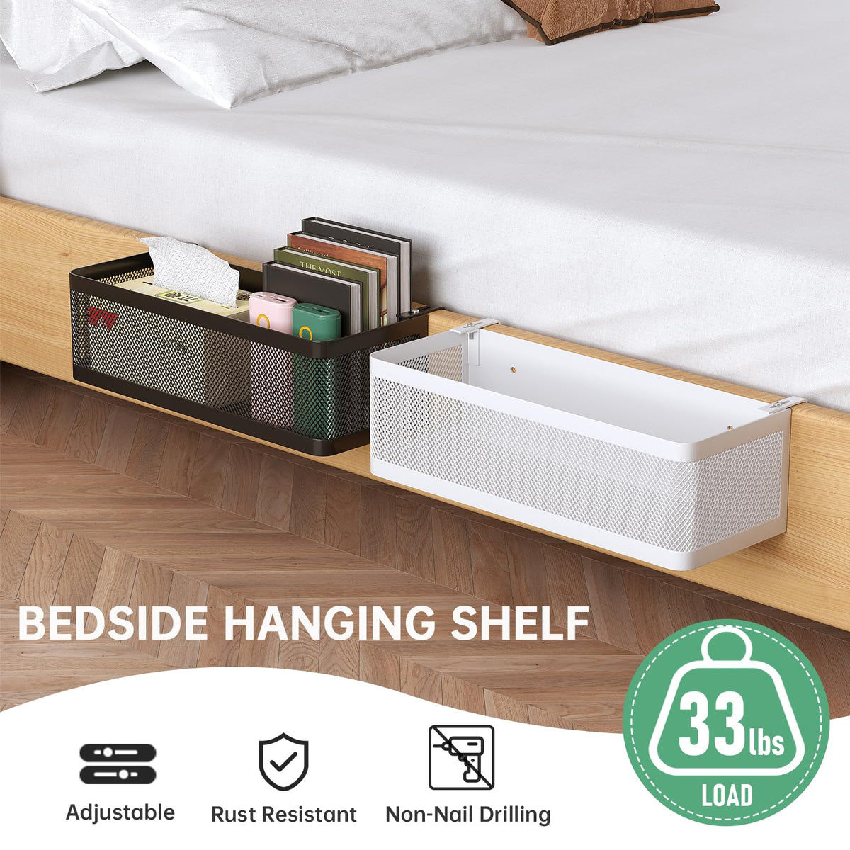 Bedside Hanging Basket