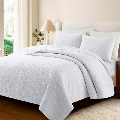 Soft Lightweight Coin Pattern Bedding Set