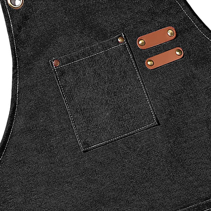 Kitchen Apron with Large Pockets