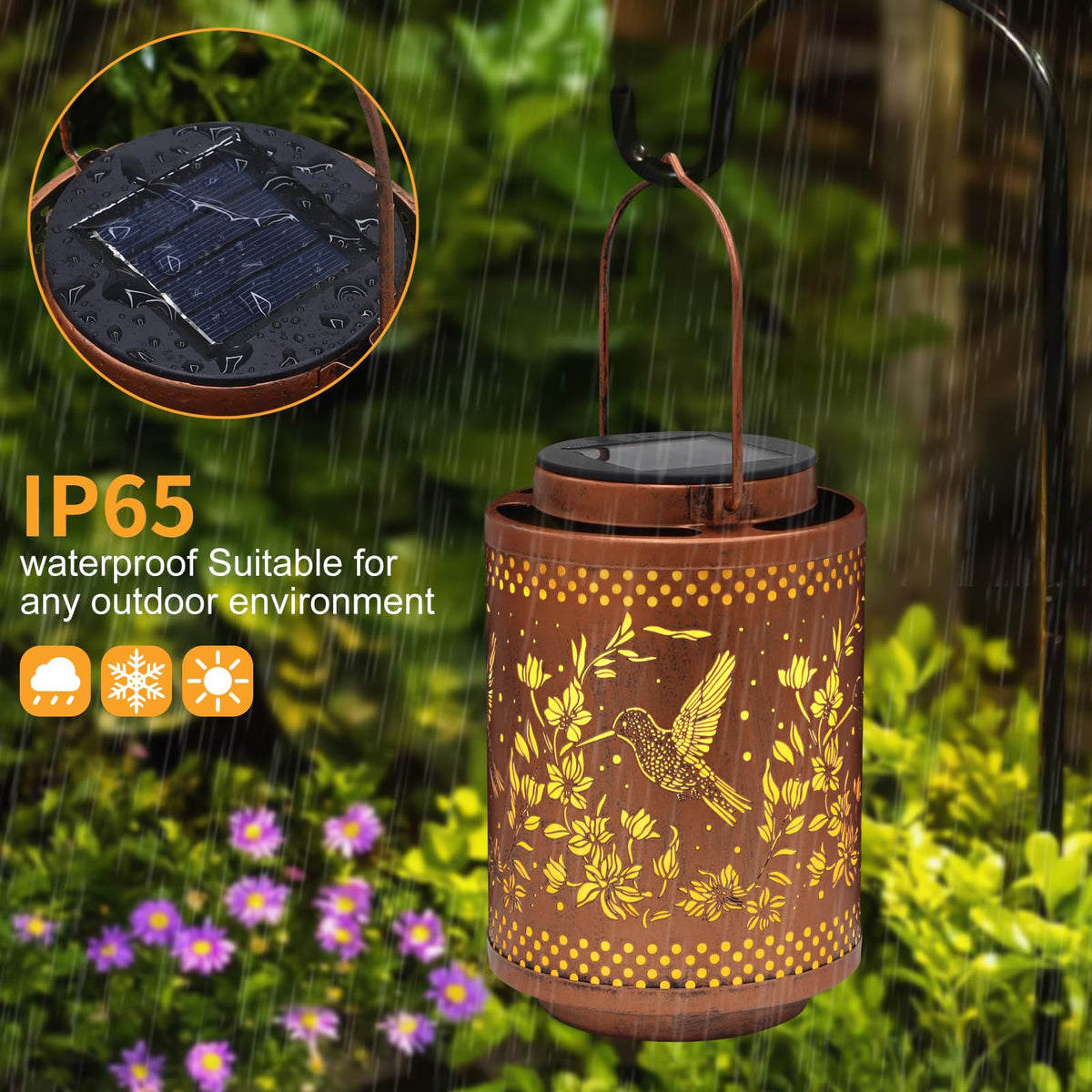 Sunflower Solar Lantern