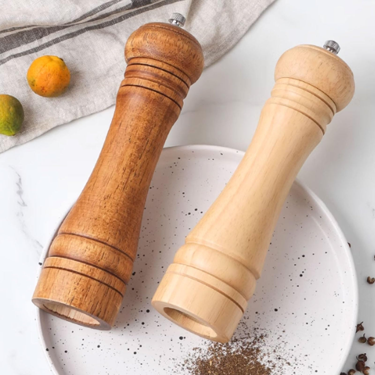 Oak Pepper Grinder