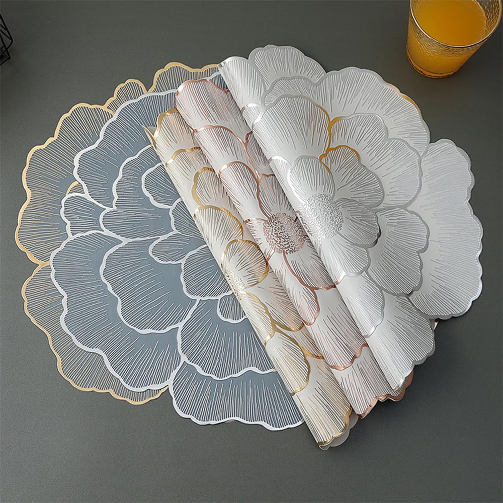 Peony Round Placemat