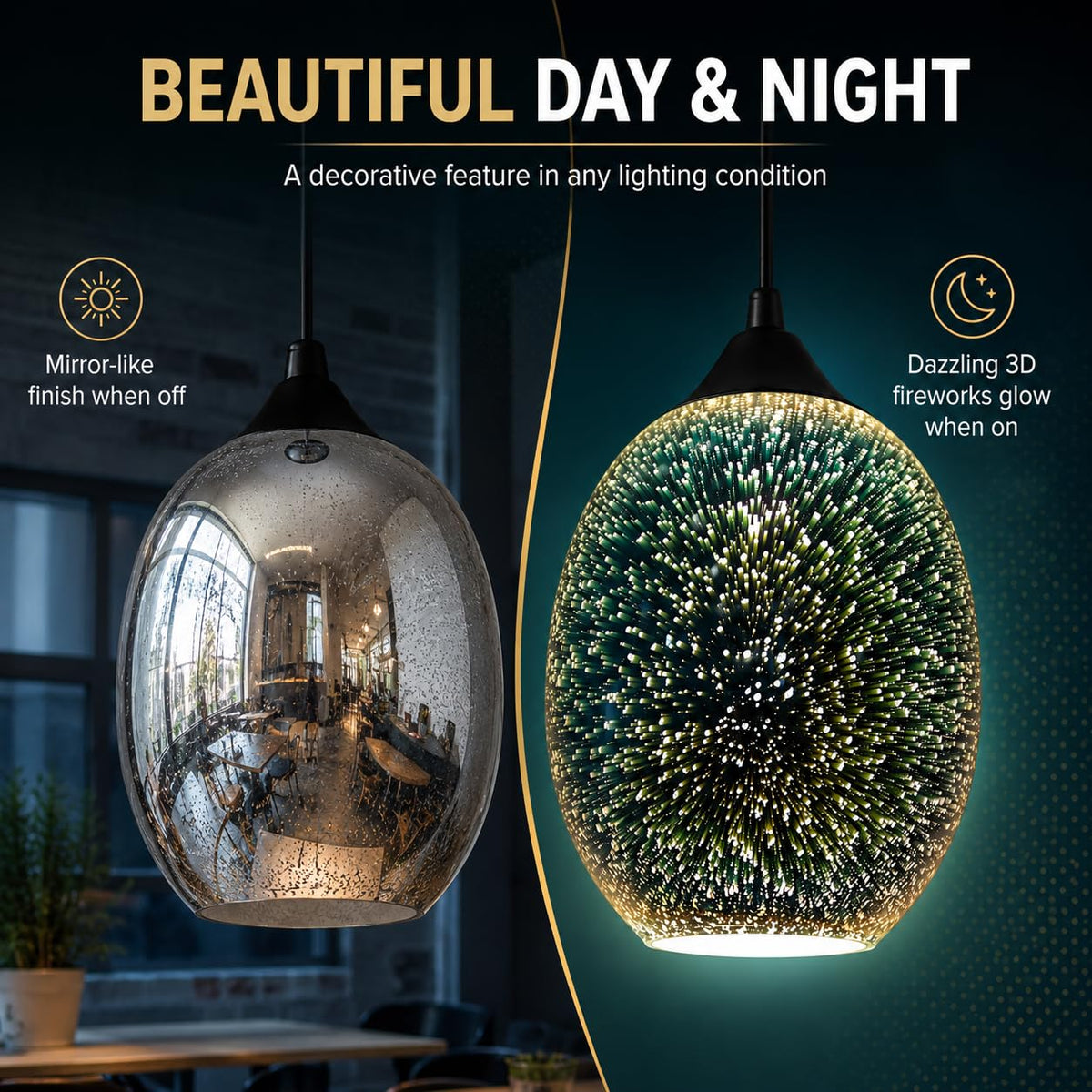 Starburst Pendant Light