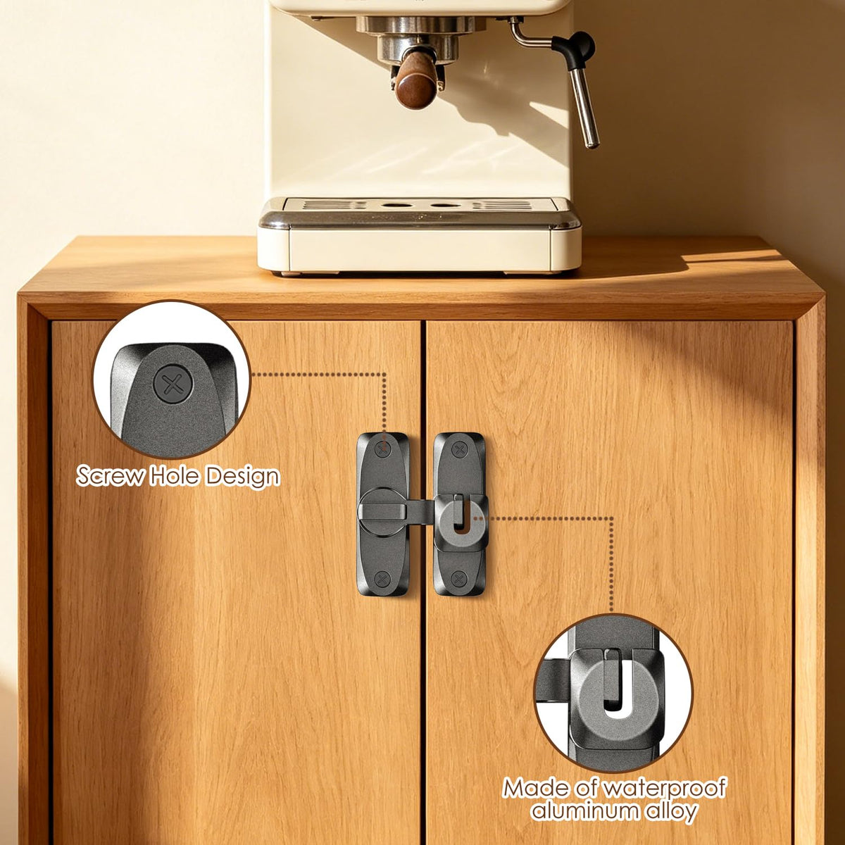 Barn Door Flip Latch Lock Hardware