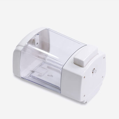 Wall-Mounted Soap Dispenser with Clear Bottle